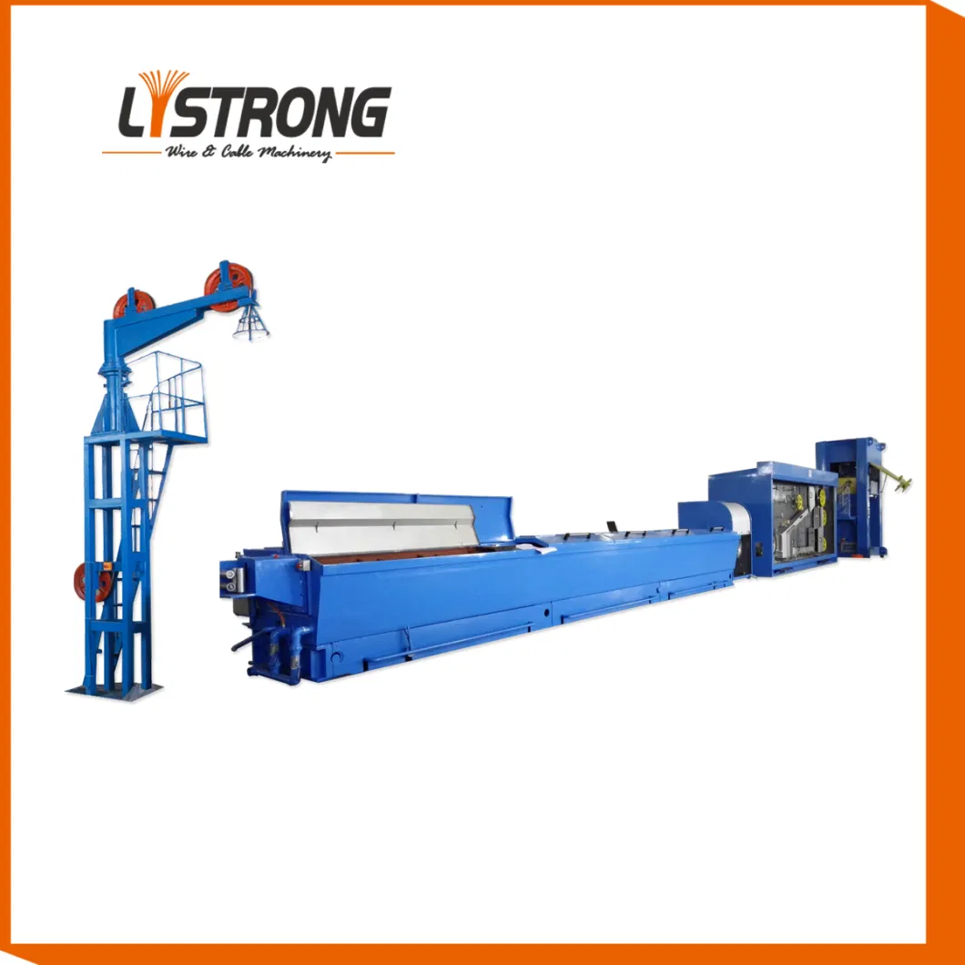 Listrong 1.2-4.5mm Bare Copper Wire and Electric Cable Making Machine