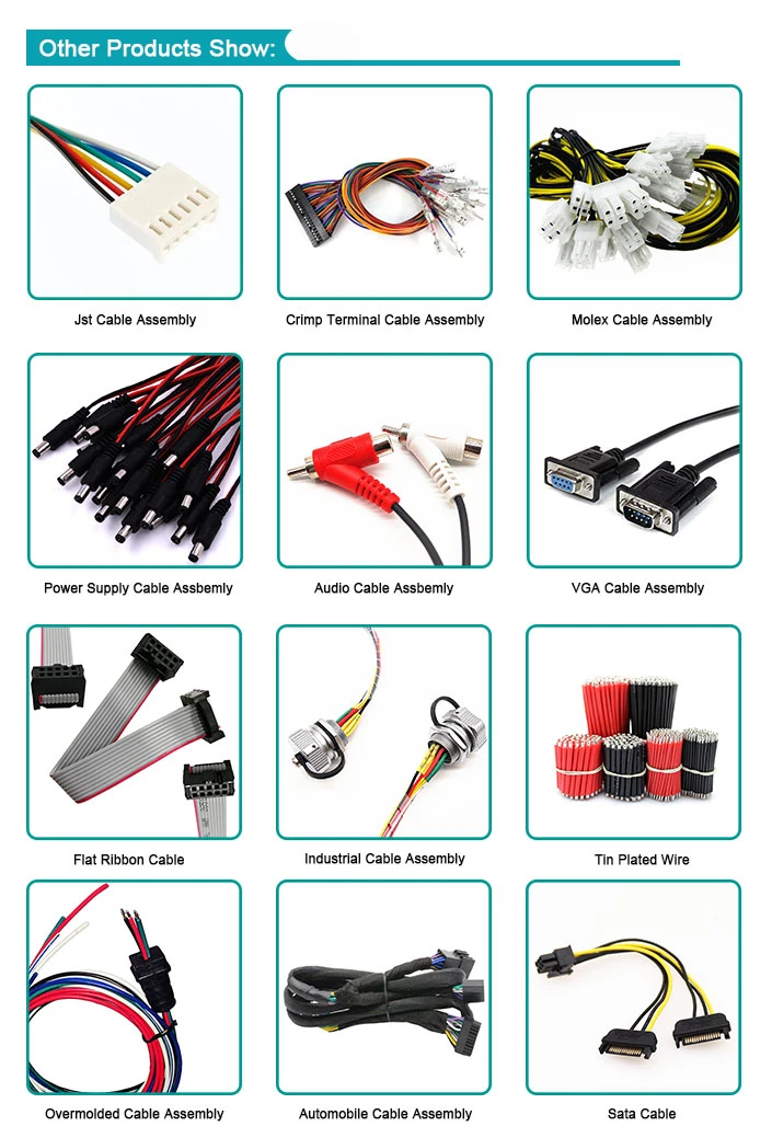 UL2854 PVC Insulated Multi-Conductor Shielded Wire Wire Harness