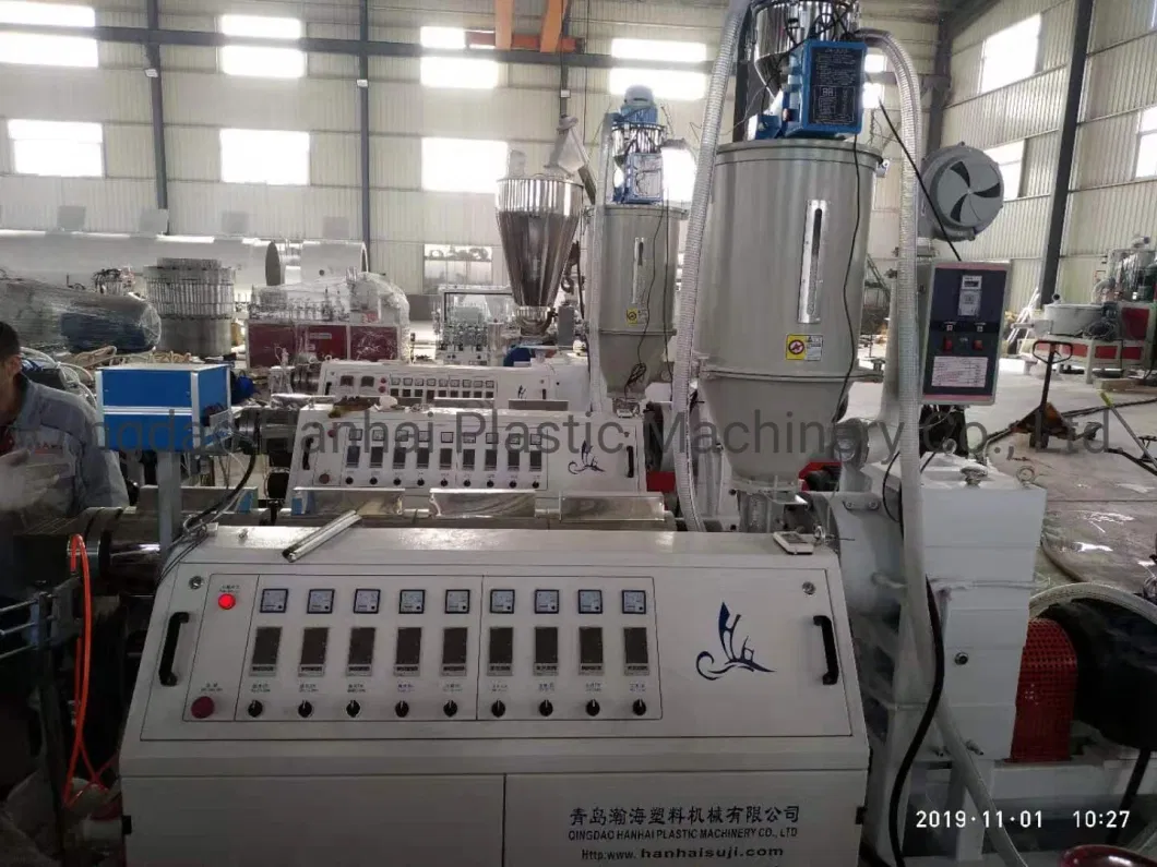 Square Round Wiring Cable Conduit PVC Electric Cable Channel Trunking Extrusion Line PVC Ceiling Panel Rain Gutter Production Line