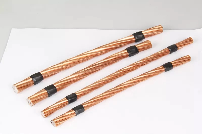 120mm2 150mm2 300mm2 Copper Clad Steel Stranded Wire Bare Copper Ground Conductor Underground Electrical Wire Cable