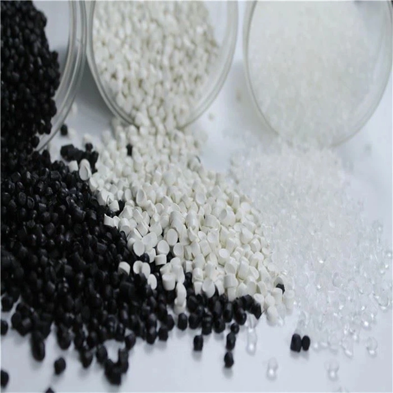 High Quality White Hard Plastic Particles PVC Plastic Particles Raw Materials for Wire and Cable