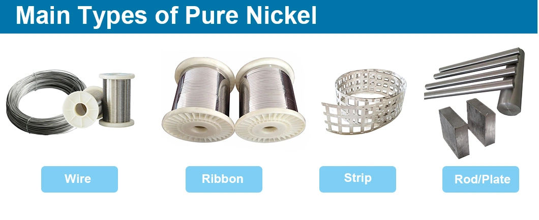 99.98% Purity 0.025 mm. 025mm 0025mm Np1 Np2 Russian Pure Nickel Wire Price Per Meter