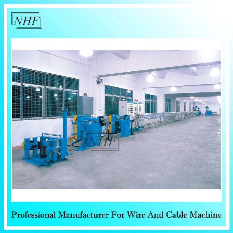 Silicone Rubber Wire Cable Extruder Making Machine Extrusion Production Line