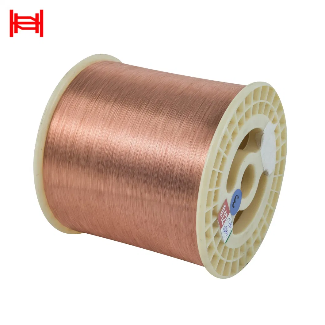 Customizable 0.07mm Ultra Thin Flexible Flat Cables Round Solid Bare Copper Wire