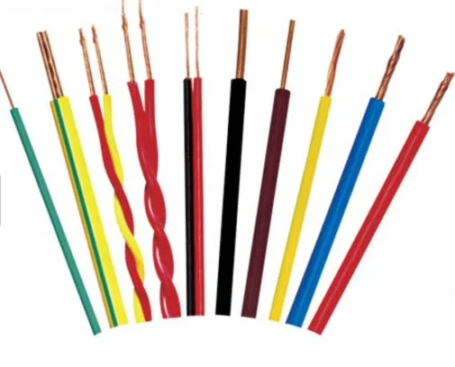 Hot 1.5mm 2.5mm 4mm 6mm 10mm Single Core Copper PVC House Wiring Electrical Cable Building Wire