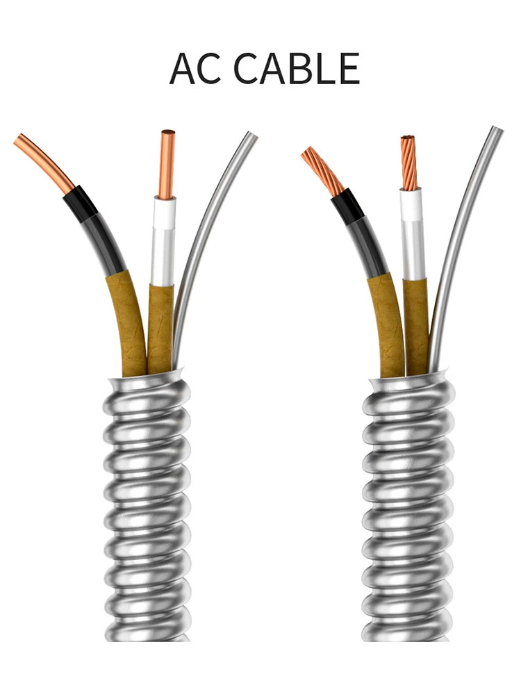 CSA Standard AC90 Cable 600V AWG Copper/XLPE/ Aluminium Interlocked Armor