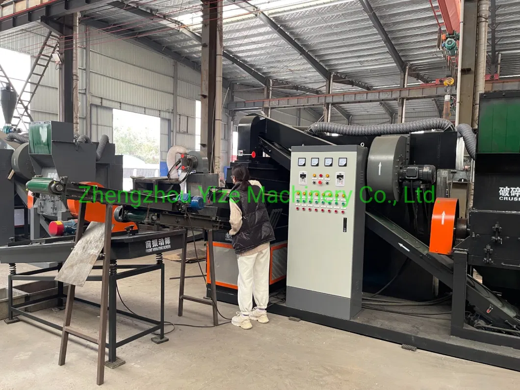 Electric Copper Wire Waste Car Cable Crusher Granulators Recycling Machine Price Aluminum Wire Shredding Granule Making Machine