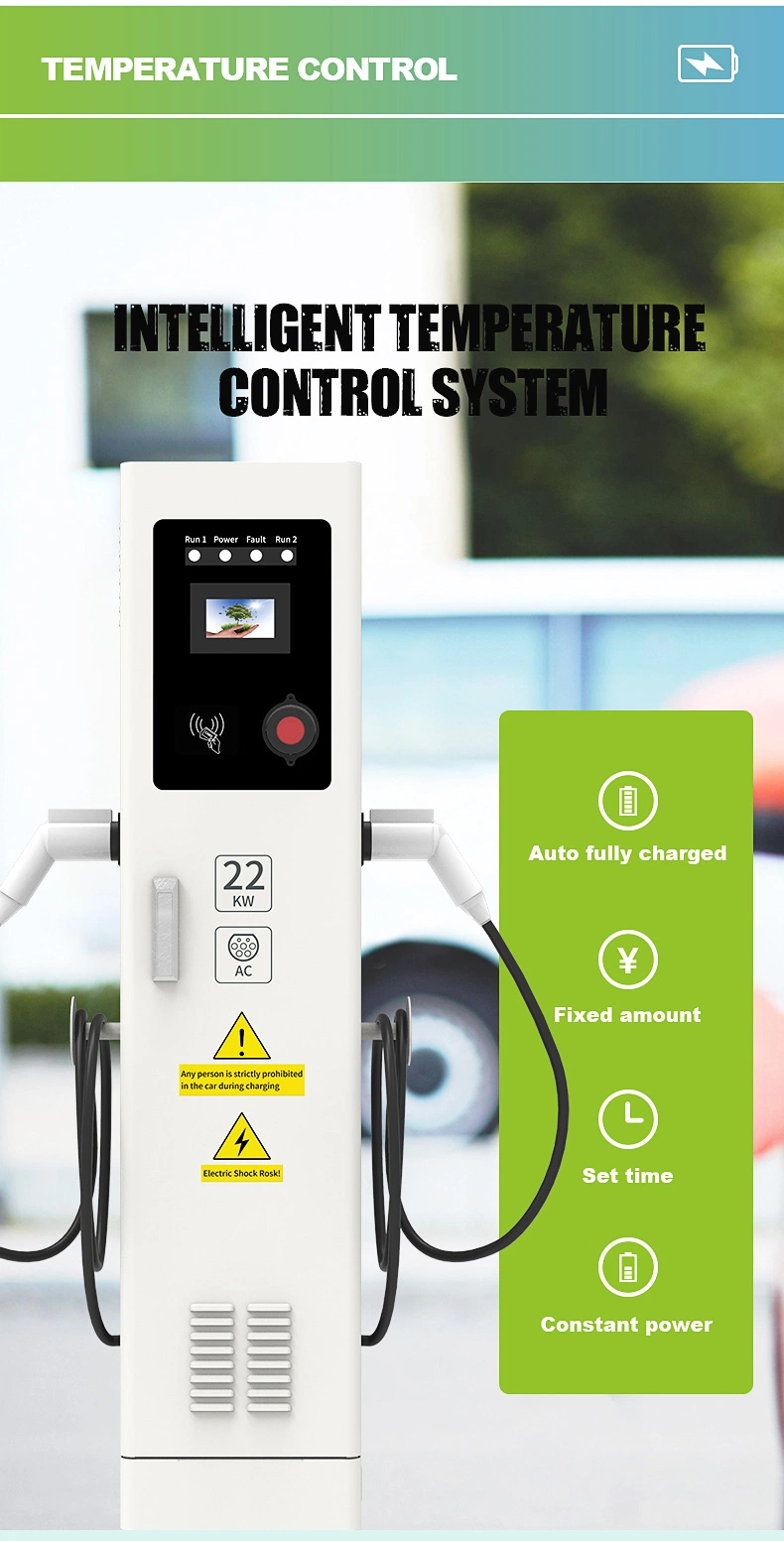 Ground-Mounted EV Charging Station 7kw Car Charger Electric Vehicle Power Supply