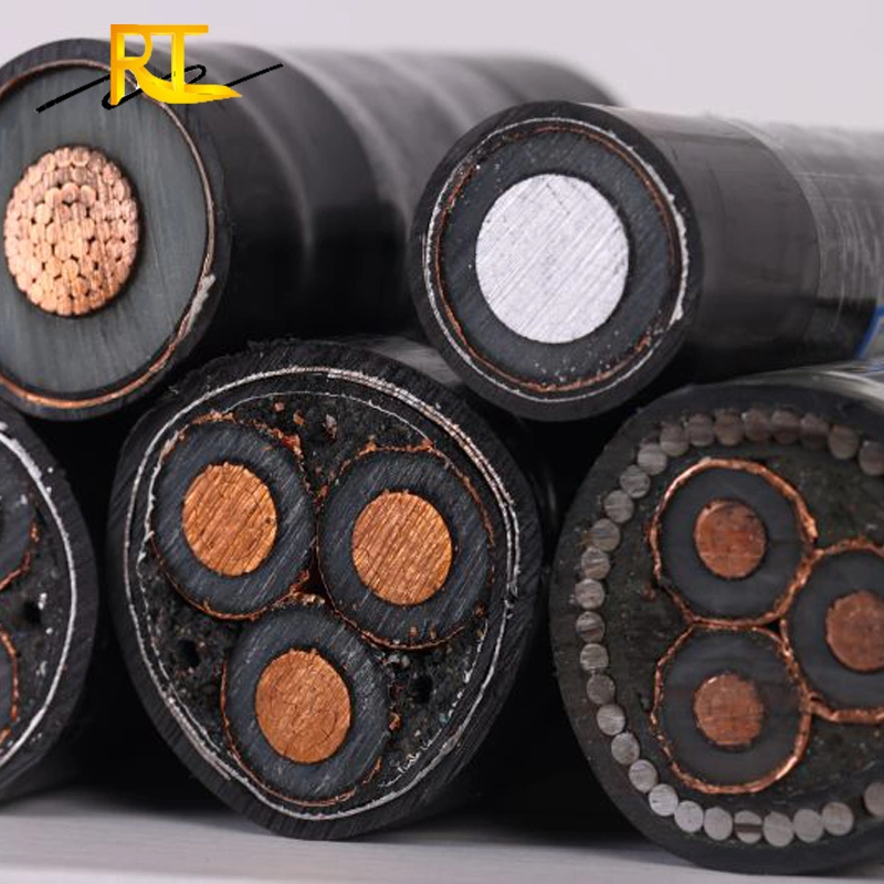 Medium Voltage Single Core XLPE Insulated Aluminum/Copper Conductor Underground Power Cable