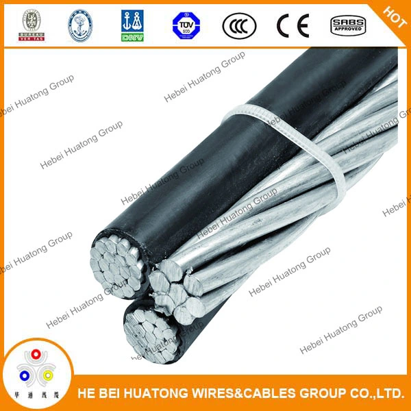 Overhead Single Conductor Covered ABC Aluminum Almond Service Drop Conductors Ab Cable Aerial Bundle Wires Bunch Price List