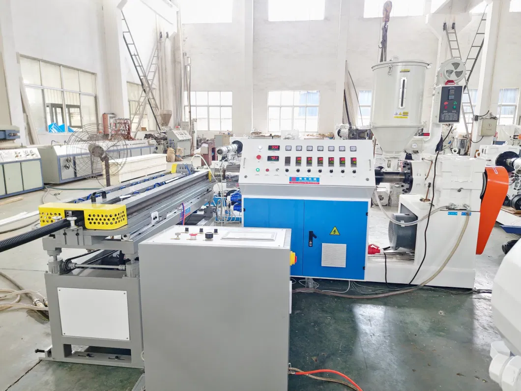 Plastic Extruder HDPE PE PPR UPVC PVC Corrugated Water Supply Drainage Electric Conduit Wire Gas Sewege/Cable Duct Hose Tube Pipe Production Extrusion Line