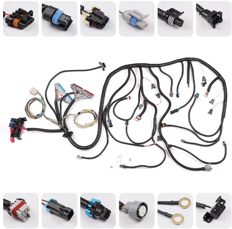 7-Way Trailer Wiring Harness Automotive Cable