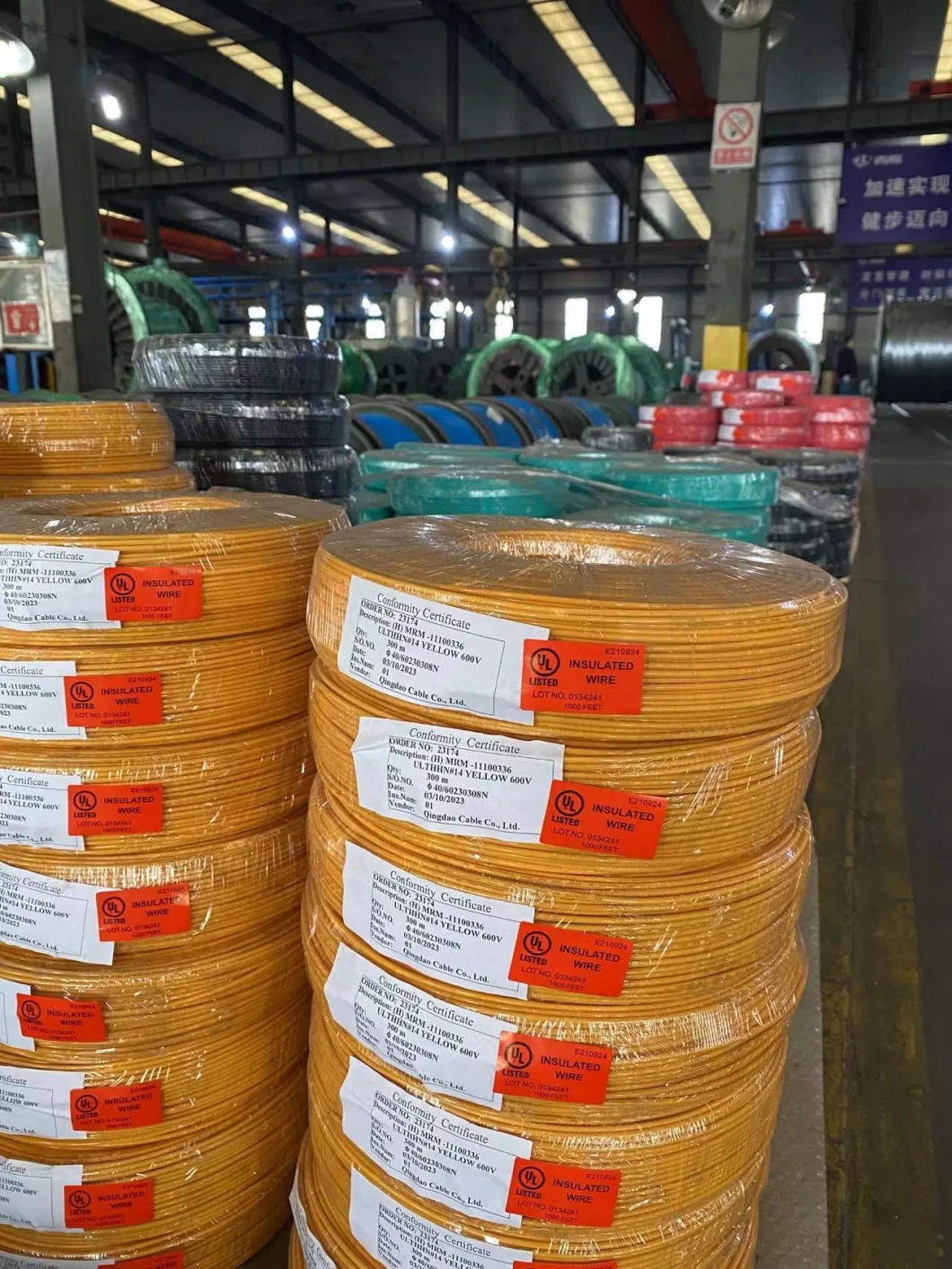 UL Thwn Thhn Electrical Wire Size AWG 4 6 8 10 12 14 Stranded Copper Nylon Electric Building Cable for Philippines