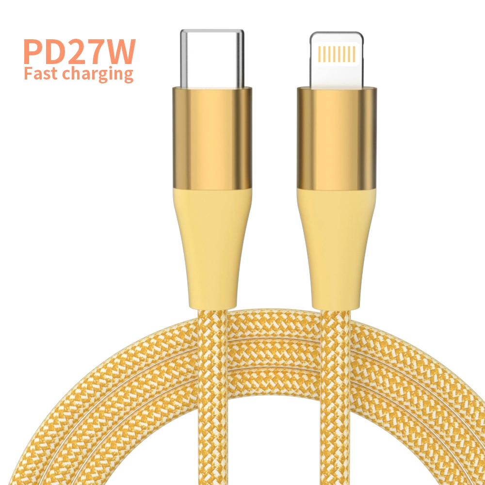 Pd27W USB C to Lighting Cable for iPhone 14 13 12 11 PRO Max Xs 8 7 Plus Pd Fast Charging Cable Type C Data Wire for iPad MacBook