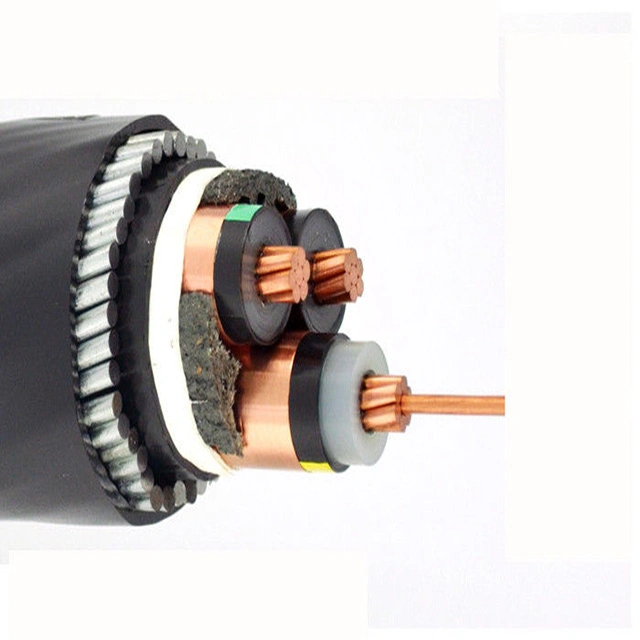 0.6/1kv Low Voltage XLPE Insulated Losh Sheath Steel Wire Armored Flame Resistant Copper Power Cable 10-630mm