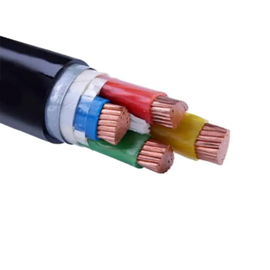 Yjlv 4core 6.0mm2 0.6/1kv Aluminum/XLPE Insulated /Swa/PVC Power Armoured Cable