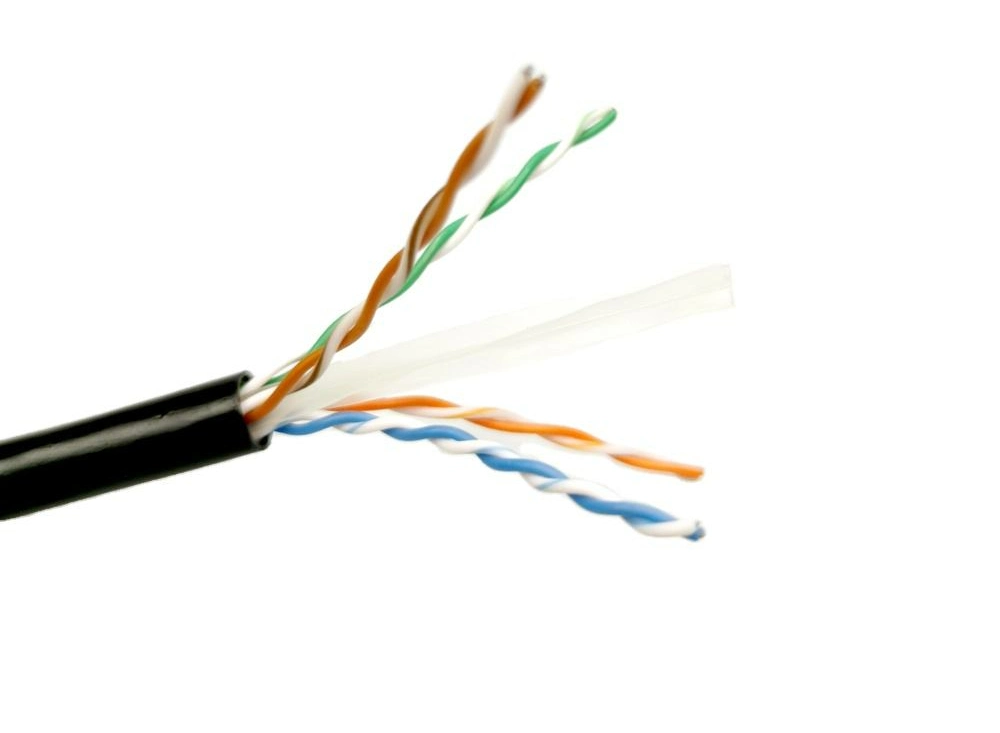 OEM Communication Cable U-UTP Cat. 6 Network Indoor 23AWG Copper UTP CAT6 Cable 305m Roll