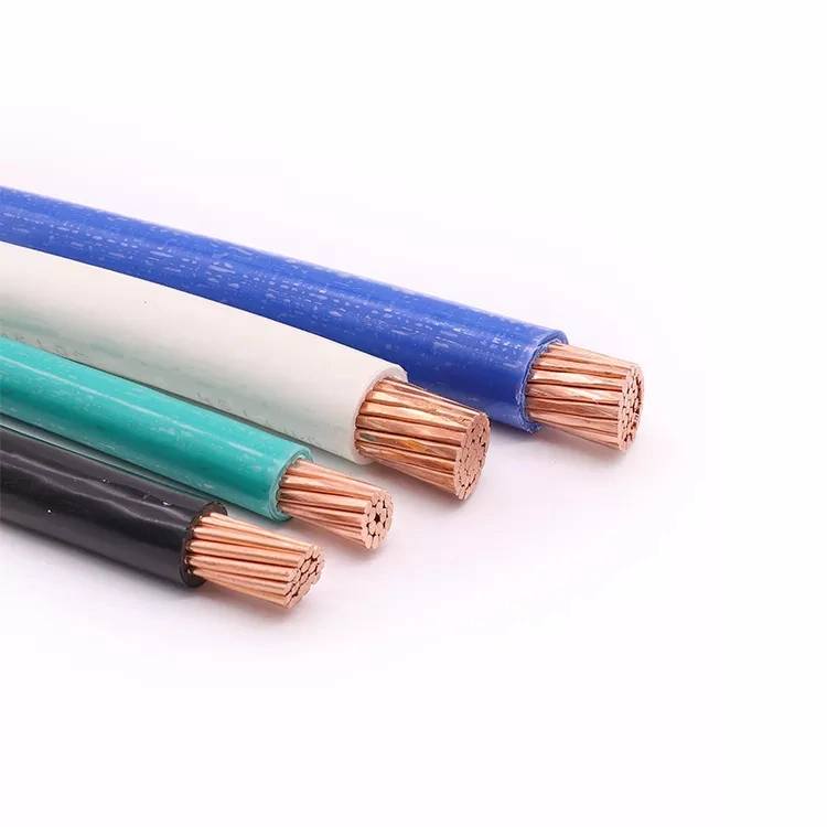 Suppliers Thhn/Thwn 14AWG 2.5mm Underground House Wiring PVC Nylon Copper Solid Insulated Electrical Building Wires and Cables