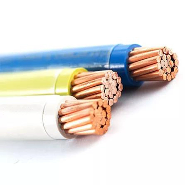 Suppliers Thhn/Thwn 14AWG 2.5mm Underground House Wiring PVC Nylon Copper Solid Insulated Electrical Building Wires and Cables