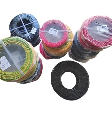 Spot Supply of Rvb Red Black Wire 2X1.0mm/1.5mm/2.5mm Parallel Wire Pure Copper Monitoring Power Line Red Black Cable