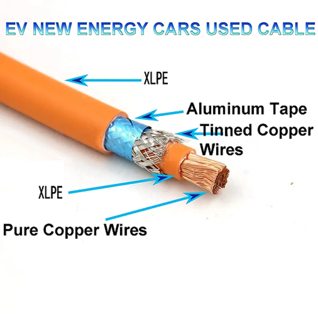 Factory Price New Energy Electric Cable Vehicle Charging EV Cable Shielded High Voltage Wire