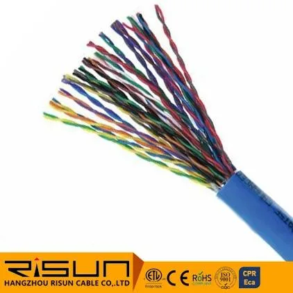 Risun Cable Manufacture 32 Pair Telephone Cat3 Communication Cable