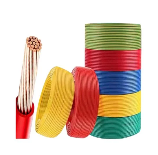 Made in China BV/Bvr/BVV Solid/Stranded Copper Core Cable PVC Insulated Wire