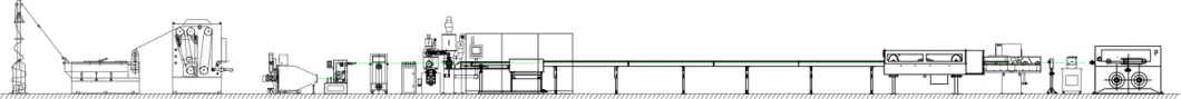 SGS Certification High Speed Building Wire Cable Insulation Production Line