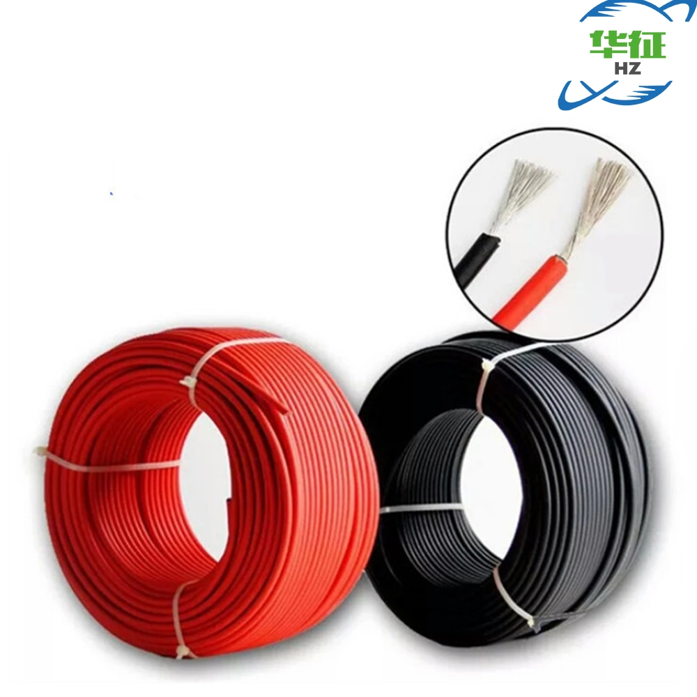 New Energy Solar Power Cable H1z2z2-K /PV1-F Twin Solar Cable 4mm, 6mm Solar PV Cable