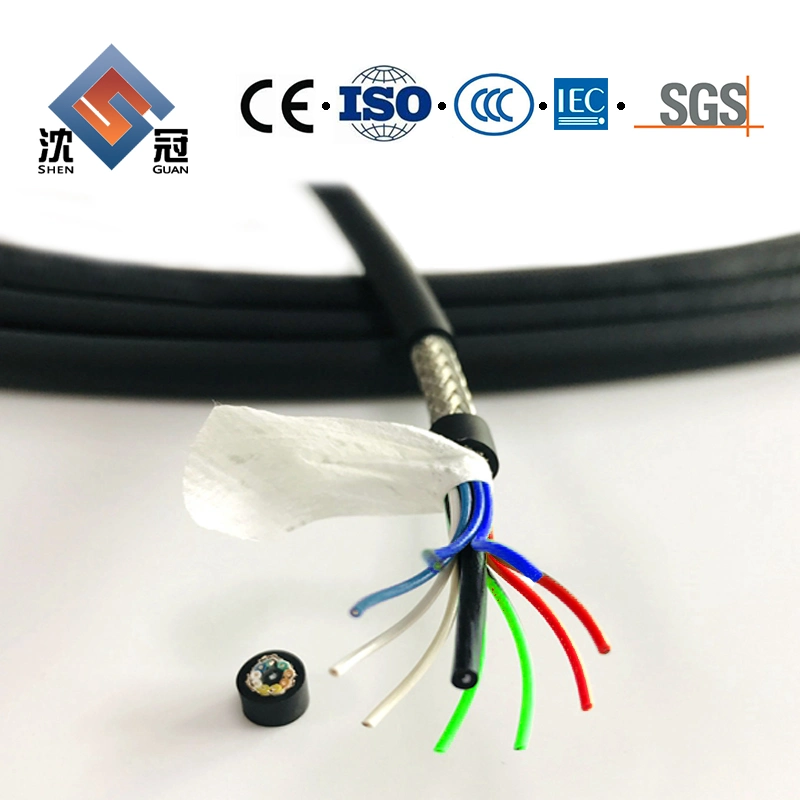 Shenguan PVC Insulated Non-Jacket Flexible Flat Wire with Copper Conductors of 300/300V Electrical Wire Price for Philippines Control Cable