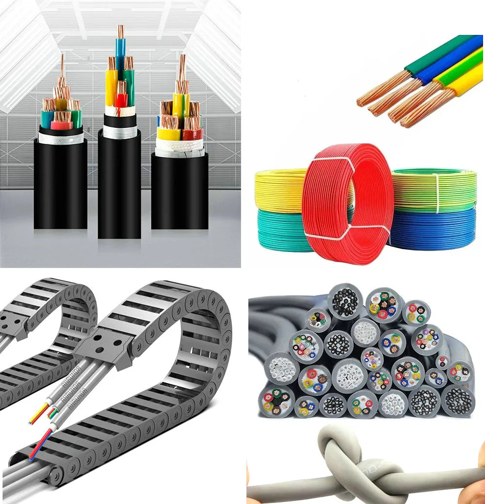 Multi Core Electrical Cable with Conductor Copper Clad Aluminum (CCA) 0.5mm 0.75mm 1mm 1.5mm 2.5mm 4mm 6mm 10mm 16mm