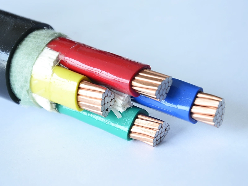 Low Voltage 0.6/1kv 3 Phase 4 Wire XLPE PVC 4 Core 95mm Underground Copper Power Cable