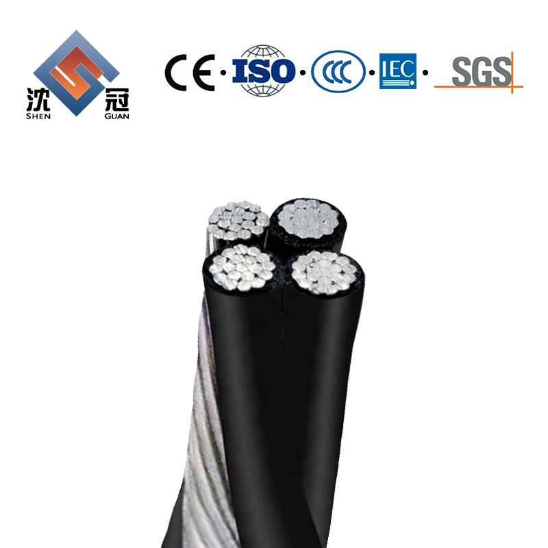 Shenguan PVC Insulated 50 Sq mm 95mm 35mm 25mm Copper Aluminum Electrical Power Cable Electric Cable