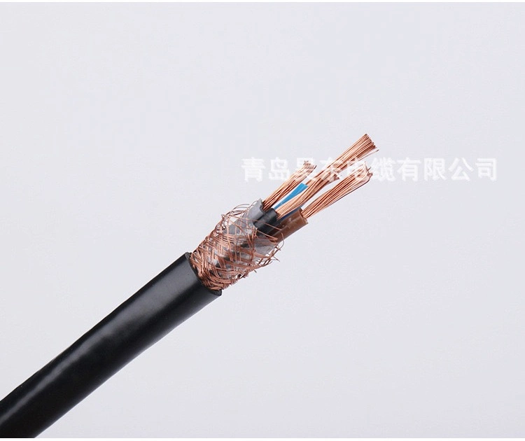 0.75/1/1.5/2.5/4/6/10mm Copper Core PVC Insulated Flexible Wire with Shielding 2/4/5/6/7/8/9/Core (Customizable)