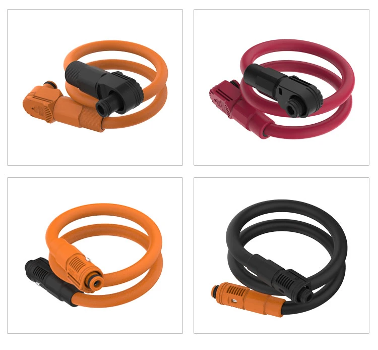 High Voltage Current 1500V EV 120A New Energy Storage Connectors Wire Harness Cable