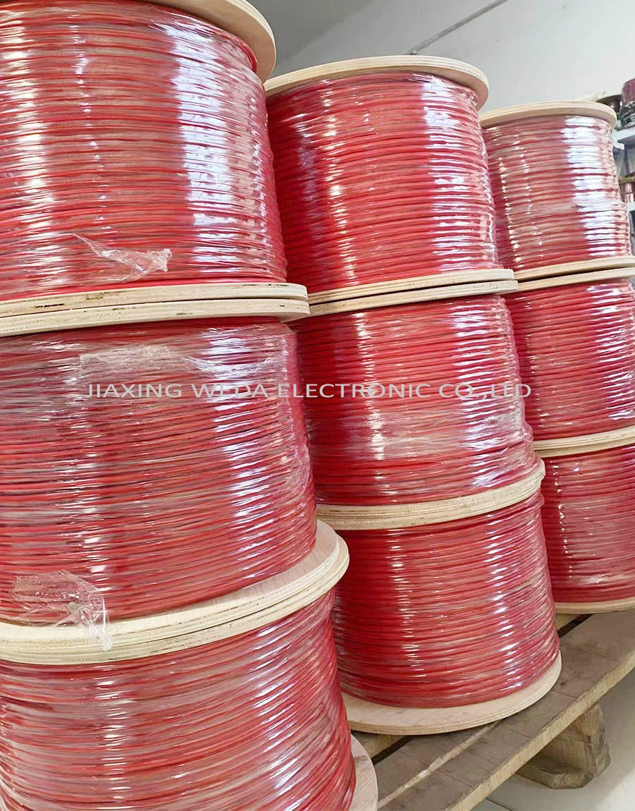 2 Cores Copper Solid / Stranded Fire Alarm Cable Fire Resistance Cable 1mm 1.5mm 2.5mm