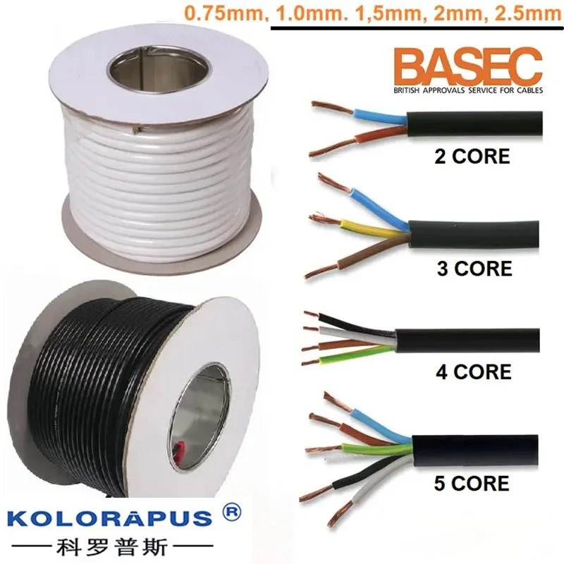 Single Core Copper Cable 1.5mm 2.5mm 4mm 6mm 10mm Size 8 25mm Electric Cable for House Wiring Cable Wire Electrical