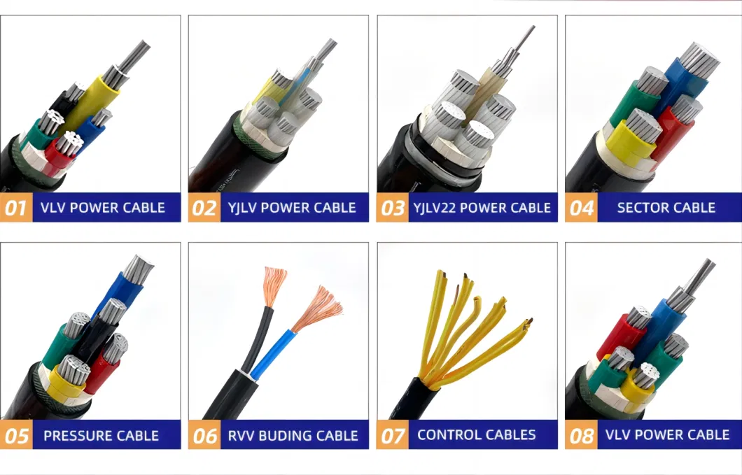 Home House Wiring Building BV Bvr 1.5mm 2.5mm 4mm 6mm Single Core PVC Insulation Copper Conductor Electrical Wire Cable