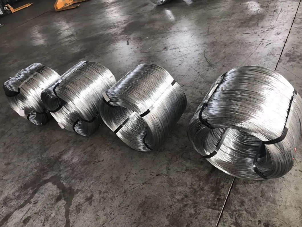 0.75mm, 2.55mm Hot Dipped Galvanized Steel Wire for Armoring Cabels Steel