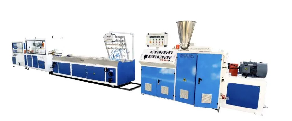 PVC Cable Trunking Duct Making Machine PVC Wiring Duct Trunking Extrusion Production Line