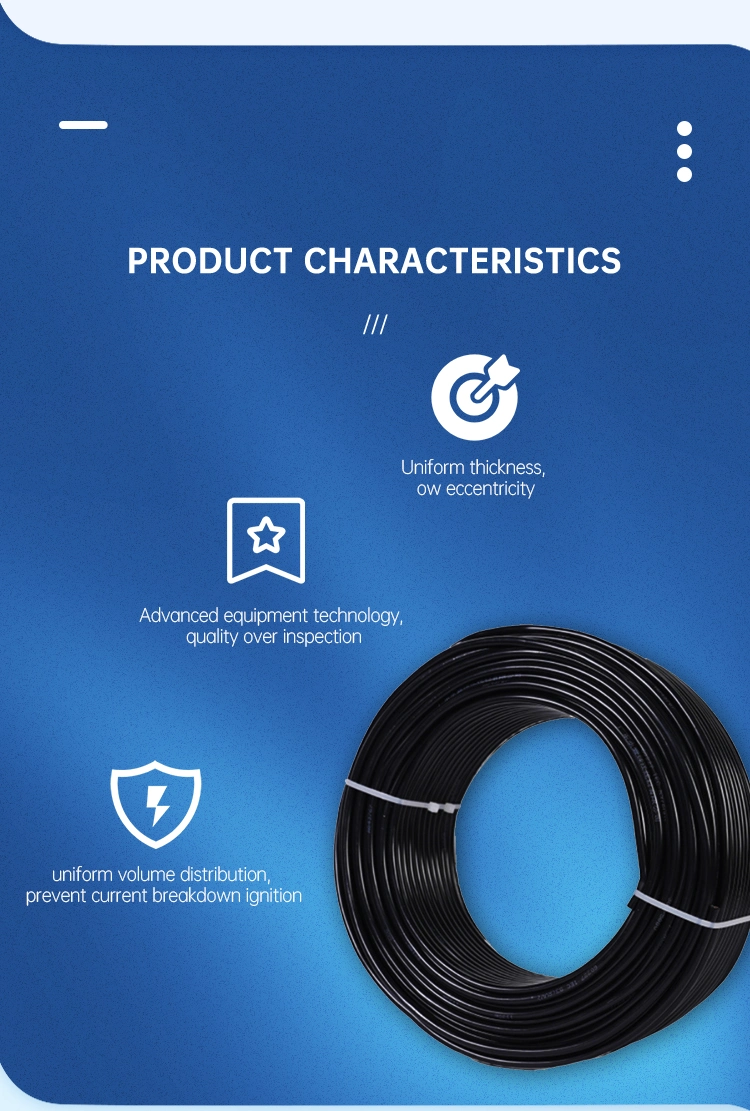 Rvv H05VV-F Cable 2/3/4/5 Core 1.5mm 2.5mm 4mm 6mm 6mm Flexible Cable Copper Wire PVC Insulated Copper Electric Cable Wire