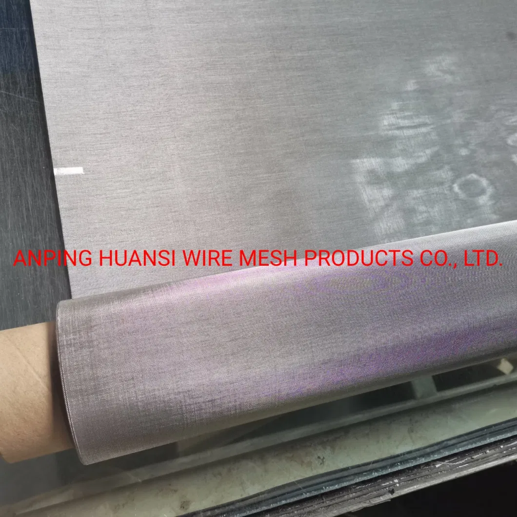 150 Micron Titanium Woven Wire Mesh Cloth for Filter Screen