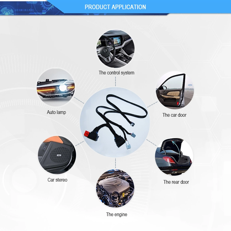 Automotive Electrical Power Window Cable for Citroen Car