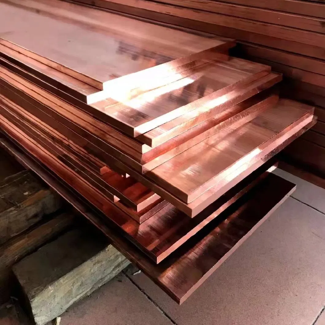 Cu-ETP Copper Flat Bar ASTM Standard C11000 Flat Copper Plate