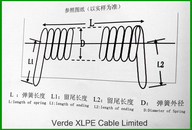 Electrical Manufacturing Factory Spiral Cable PVC Cables Electric Wire Coil Cable Spiral Cable