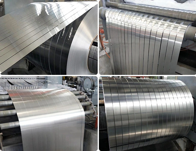 Super quality slitting 1050 aluminium strip for pipes/binding