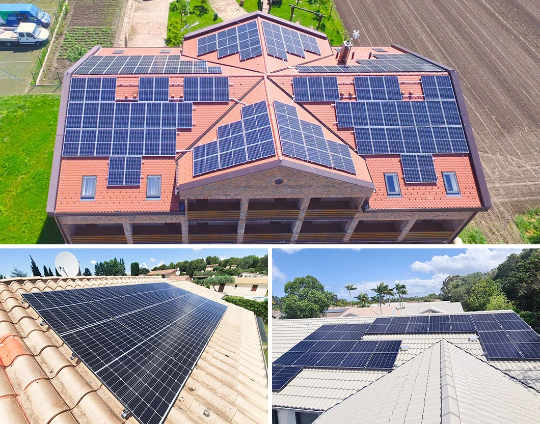 Risen Solar Panel 430W 435W 440W 445W 450W Perc Black Frame Monofacial PV Modules
