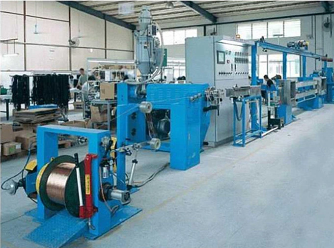 Electric Wire Cable Production Line Cable Extrusion Machine