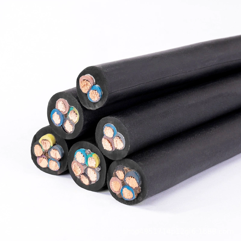 The Heat-Resistant Rubber Insulation Wear Resistance Copper Conductor Cable