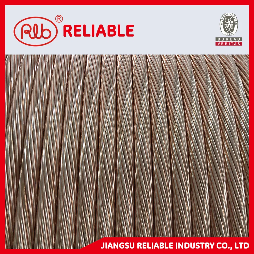 Bare Electrical Conductor Copper Clad Steel Strand Wire CCS Cable for Earthing System